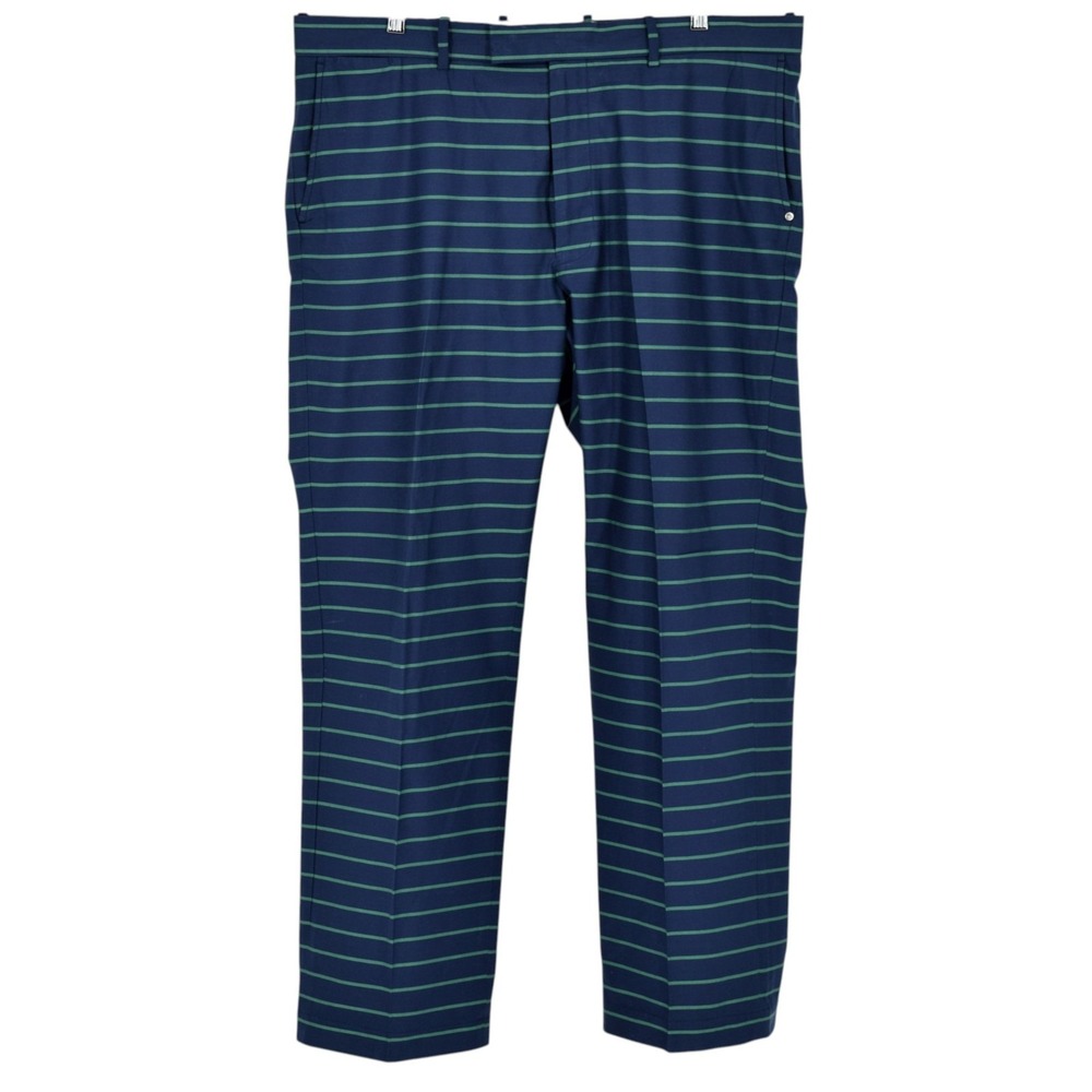 RLX Ralph Lauren Men Chino Pants 100% Cotton Golf Casual Slacks Navy Green 40x32